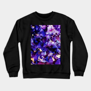 Amethyst Geode Crewneck Sweatshirt